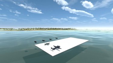 Карта «Wake Island» для Ravenfield (Build 21) 3