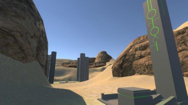 Карта «Warhammer 40k: Necrons Sands» для Ravenfield (Build 23) 2