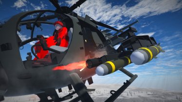 Мод «AH-6/MH-6» для Ravenfield (Build 20) 0