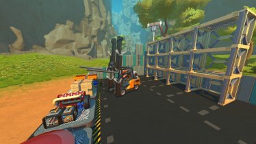 Мод "Warehouse Forklift" для Scrap Mechanic 2