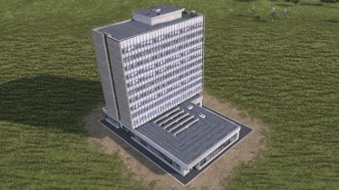 Мод "City hotel (4 stars)" для Workers & Resources: Soviet Republic 0