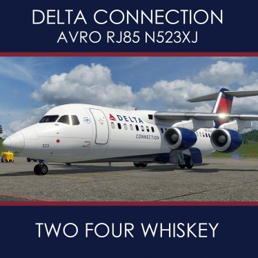 Мод "Delta Connection (Endeavor Air) RJ85" для Transport Fever 2