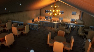 Мод "Mountain Restaurant" для Brick Rigs 2