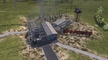 Мод "Geothermal heating and power plant" для Workers & Resources: Soviet Republic 2