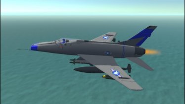 Мод «F-100D Super Sabre» для Ravenfield (Build 24) 0