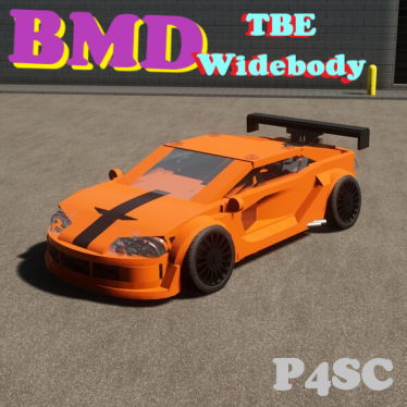 Мод "P4SC - Widebody TBE and Kotashi Tuning" для Brick Rigs