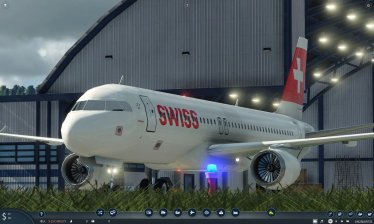 Мод «Swiss International Air Lines Airbus A320» для Transport Fever 2