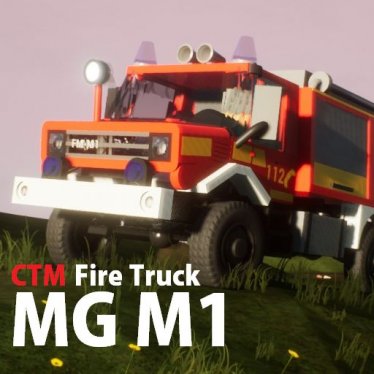 Мод "1975 CTM Freightliner MG M1 Fire Truck" для Brick Rigs