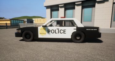 Мод "1998-2011 Ford Crown Victoria P71 Police Cruiser" для Brick Rigs 1