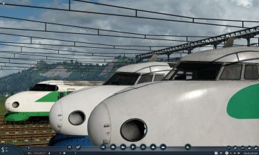 Мод «Series 20O SHINKANSEN Pack» для Transport Fever 2 1