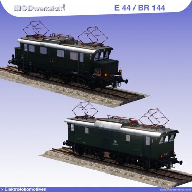 Мод «DRG/DB Class E 44 | E 44.5 | 144 | 145» для Transport Fever 2 0