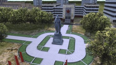 Мод "Alyosha Monument" для Workers & Resources: Soviet Republic 2