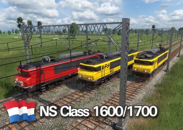 Мод «NS Class 1600 & 1700» для Transport Fever 2