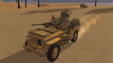 Мод «SAS/LRDG Jeep Willys MB» для Ravenfield (Build 20) 0