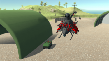 Мод «AH-6 and MH-6 Little Bird» для Ravenfield (Build 24) 3