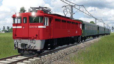 Мод «Japan National Railway ED75 AC» для Transport Fever 2 1