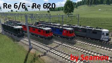 Мод «Re 6/6 - Re 620» для Transport Fever 2