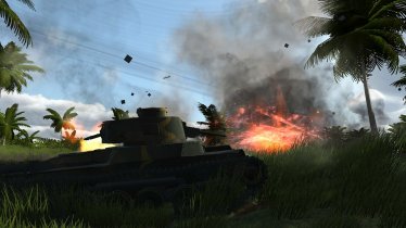 Мод «Type 97 Chi-Ha (47mm)» для Ravenfield (Build 21) 0