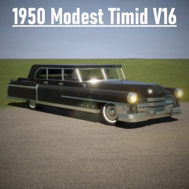 Мод "1950 Modest Timid V16 Limousine" для Brick Rigs