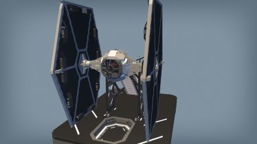 Мод "StarWars TIE-Fighter" для Scrap Mechanic