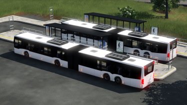 Мод «Mercedes-Benz Citaro C2 CapaCity» для Transport Fever 2 3