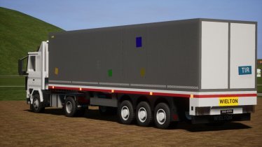 Мод "Scania 113h with Wielton trailer back to the 90s" для Brick Rigs 1