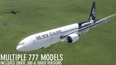 Мод «Boeing 777 Pack by MJ1989C» для Transport Fever 2 0