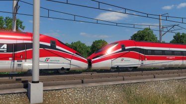 Мод «Frecciarossa 1000» для Transport Fever 2 0