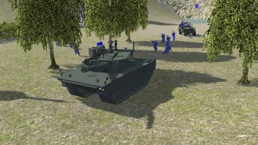 Мод «Kaplan MT / Harimau Modern Medium Weight Tank» для Ravenfield (Build 25)