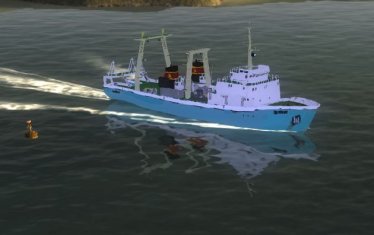 Мод "Freezer Trawler Type Atlantik 333" для Workers & Resources: Soviet Republic 2