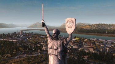 Мод "The Motherland Monument" для Workers & Resources: Soviet Republic 2