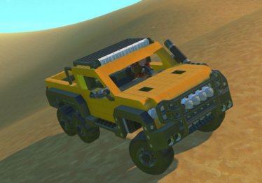 Мод "Ford hennessey 6x6" для Scrap Mechanic 0