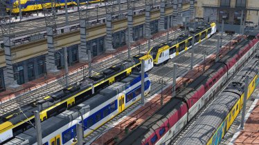 Мод «Go-Ahead Stadler FLIRT 3» для Transport Fever 2 3