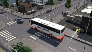Мод «Mercedes-Benz Tourismo (MA BB 1400)» для Transport Fever 2 1