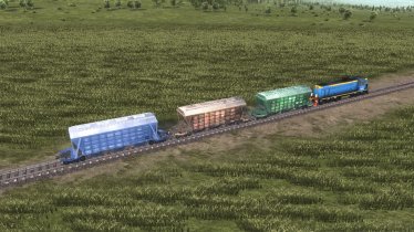 Мод "Grain hopper wagon / Хоппер-зерновоз" для Workers & Resources: Soviet Republic 0