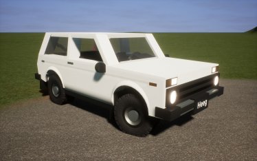 Мод "1977 Lada Niva (VAZ 2121)" для Brick Rigs 3