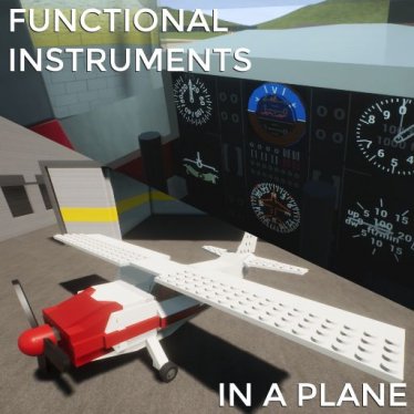 Мод "Aircraft Instrument Demonstrator Plane" для Brick Rigs