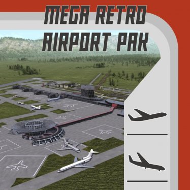 Мод "Retro Airport Pak" для Workers & Resources: Soviet Republic