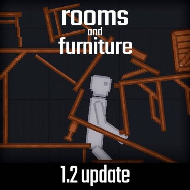 Мод «Rooms & Furniture» для People Playground