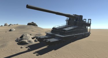 Мод «The Schwerer Gustav» для Ravenfield (Build 20) 0