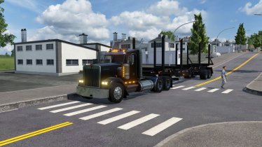 Мод «Kenworth W900» для Transport Fever 2 3