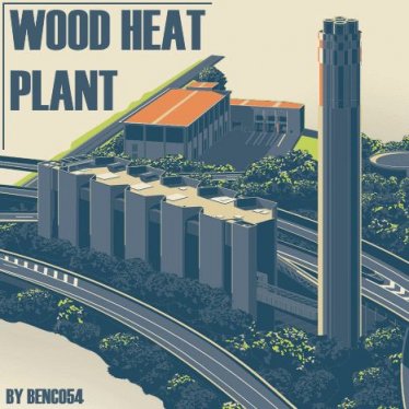 Мод "Wood Heat Plant" для Workers & Resources: Soviet Republic