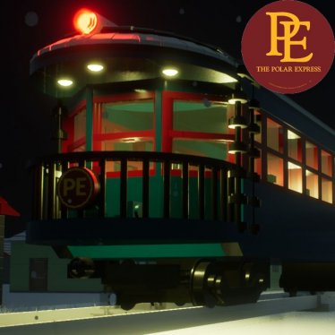 Мод "Polar Express Passenger Car Set" для Brick Rigs