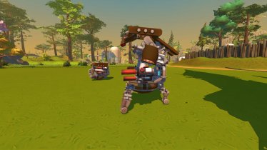 Мод "Star Wars Droideka" для Scrap Mechanic 3