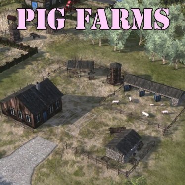 Мод "Pig Farm" для Workers & Resources: Soviet Republic