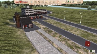 Мод "Small Firestation, 1 fireengine" для Workers & Resources: Soviet Republic 1