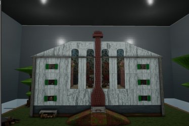 Мод "Spoopy Haunted Mansion" для Brick Rigs 2