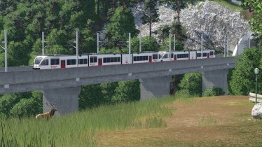 Мод «Stadler GTW» для Transport Fever 2 2