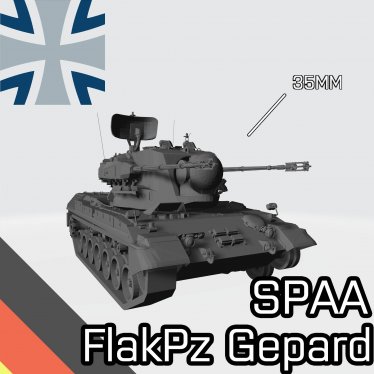 Мод «FlakPz Gepard» для Ravenfield (Build 25)