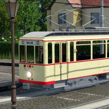 Мод «Rheinbahn Düsseldorf Tw 106-119» для Transport Fever 2